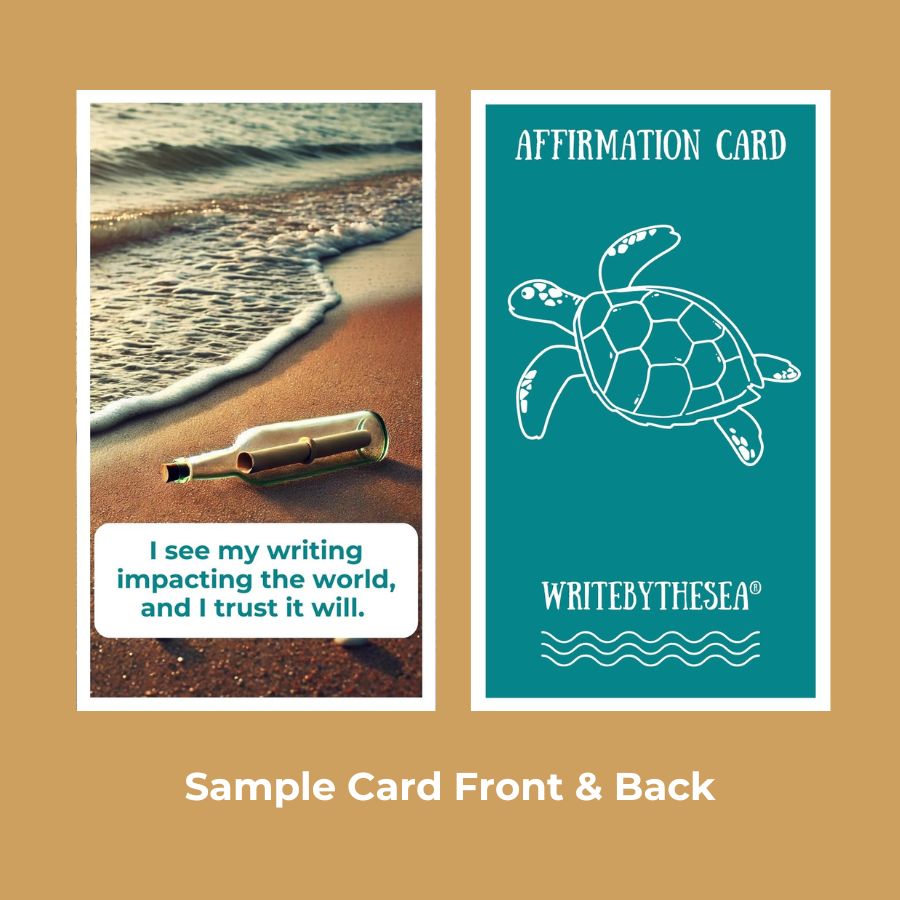 31 Affirmation Cards for Writers